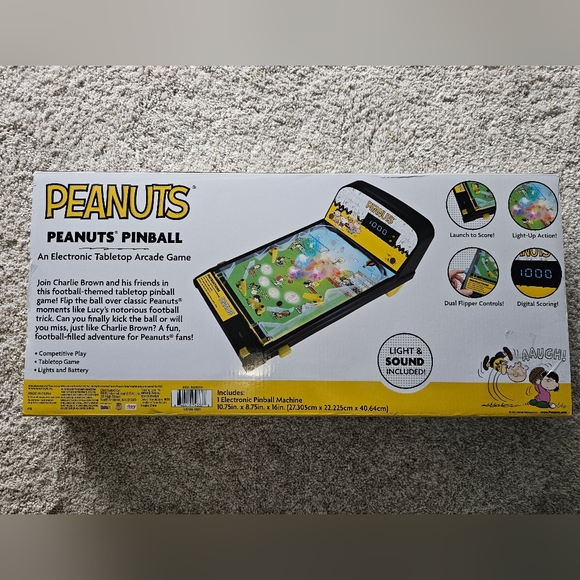 Peanuts Pinball Machine - - Picture 2 of 2